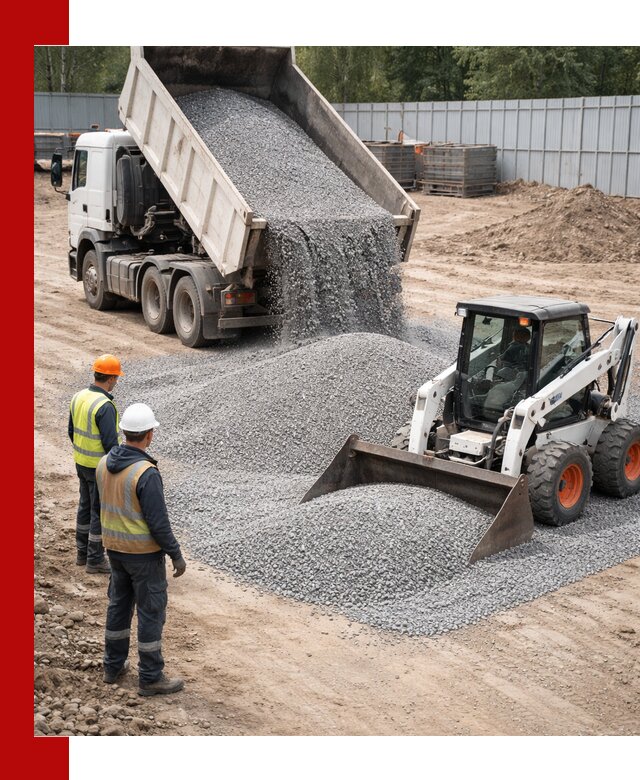 Доставка и продажа гранитного щебня фракции 0-5 в Александрове