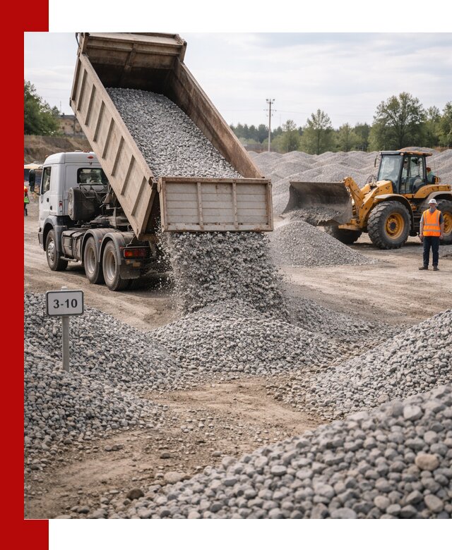 Гранитный щебень фракции 3–10: доставка и продажа в Александрове