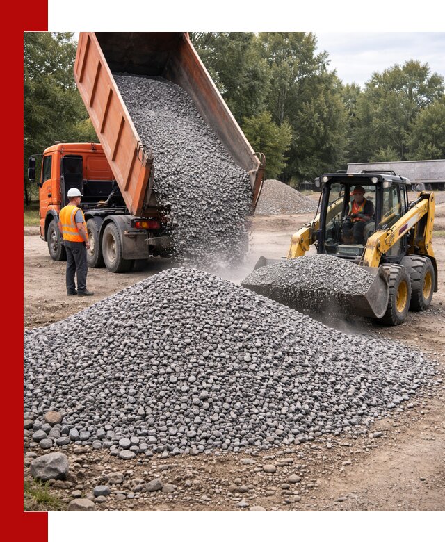 Купить гранитный щебень фракции 5–10 в Александрове с доставкой