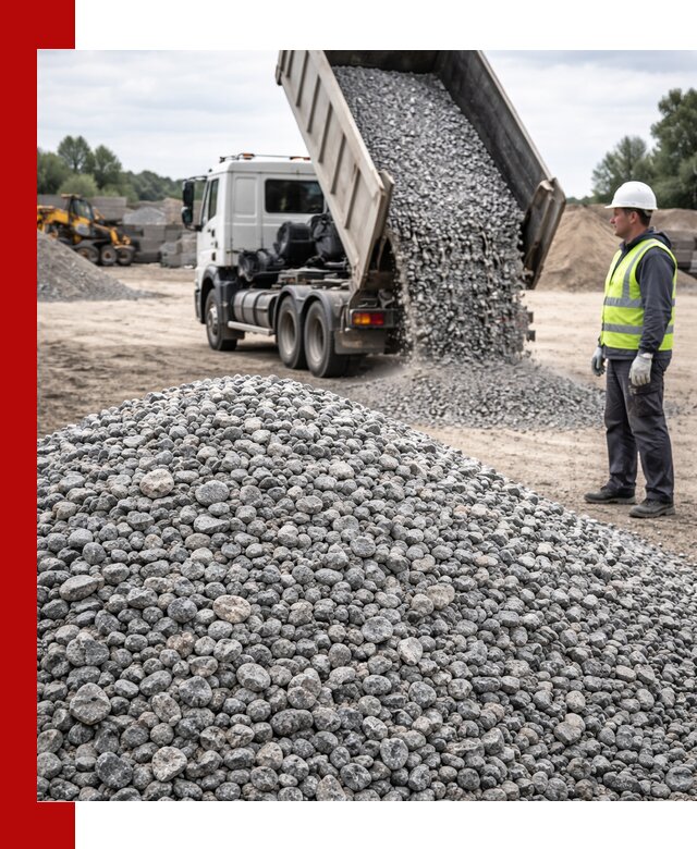 Доставка и продажа гранитного щебня фракции 5-20 в Александрове