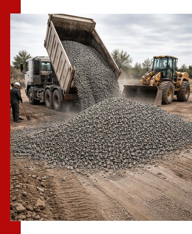 Гранитный щебень фракция 10-20 с доставкой в Александрове