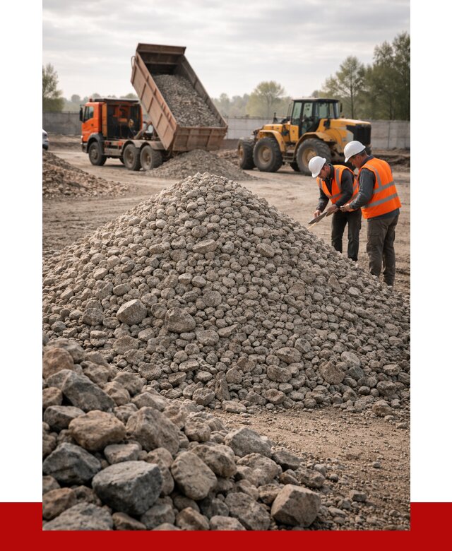 Гранитный щебень фракция 40-70 в Александрове от 2678 руб ПРОНЕРУДЛкн