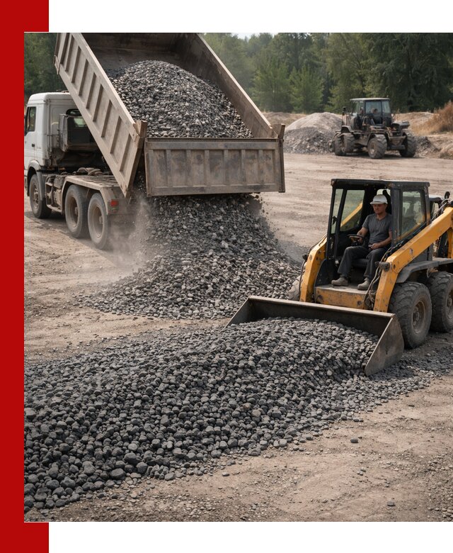 Гранитный щебень фракция 40-70 с доставкой в Александрове