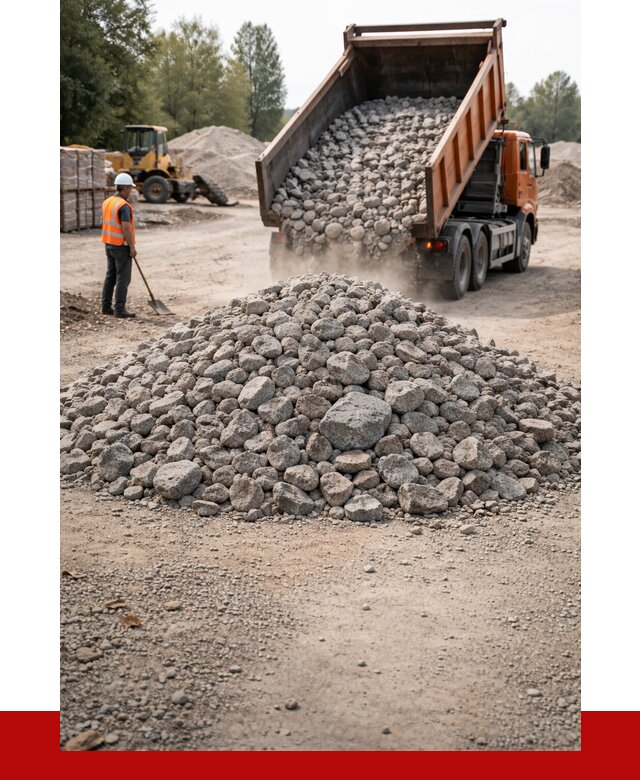 Гранитный щебень фракция 70-150 в Александрове от 1767 | ПРОНЕРУДЛкн