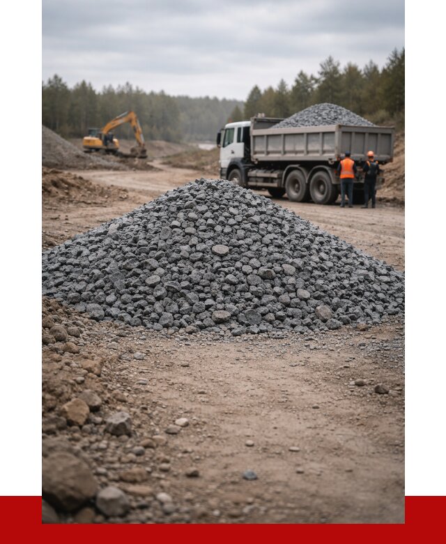 Щебень габбро диабаз фракция 40-70 в Александрове от 2356 р-ПРОНЕРУДЛкн