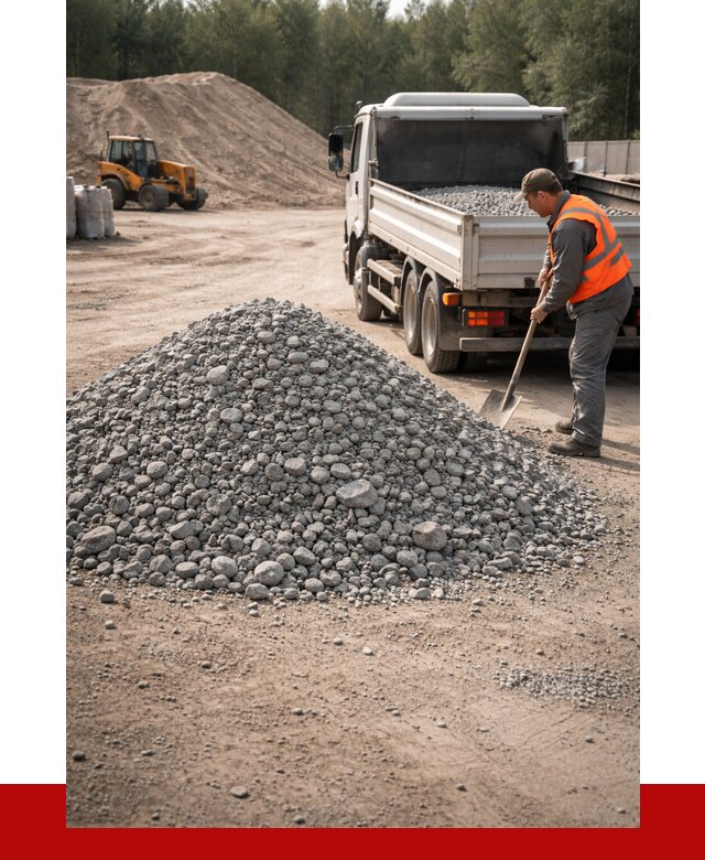 Гравийный щебень фракция 5-10 в Александрове от 2356 р. | ПРОНЕРУДЛкн