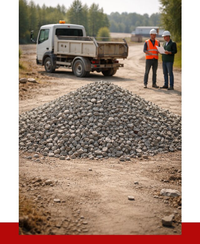 Гравийный щебень фракция 20-40 в Александрове от 1285 р. | ПРОНЕРУДЛкн