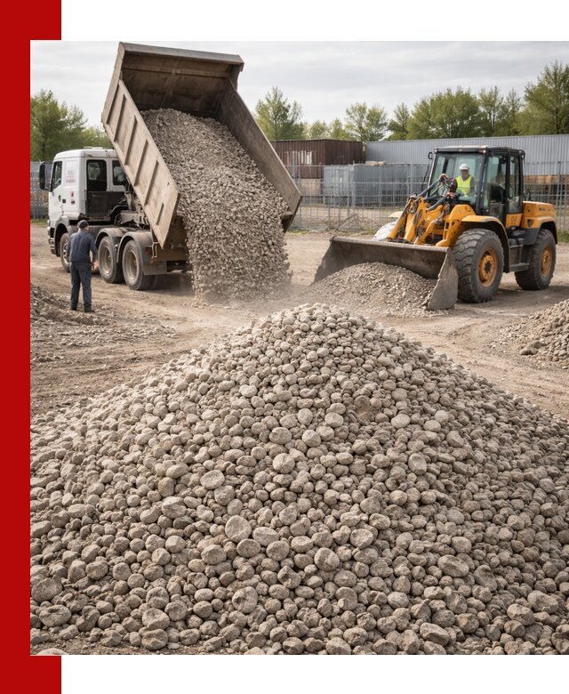 Доломитовый щебень фракции 20–41 с доставкой в Александрове