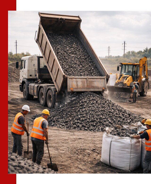 Шлаковый щебень фракция 40-70 с доставкой в Александрове