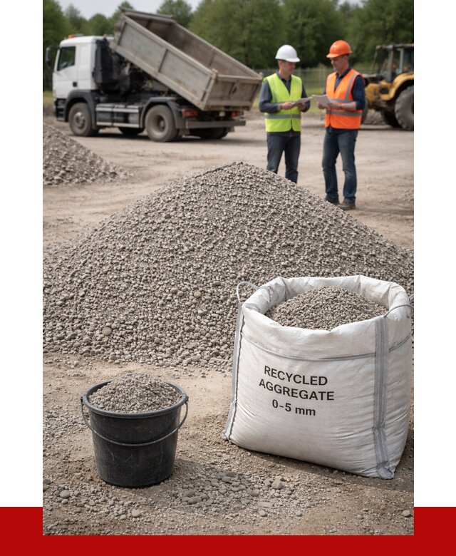 Вторичный щебень фракция 0-5 в Александрове от 1714 р. ПРОНЕРУДЛкн