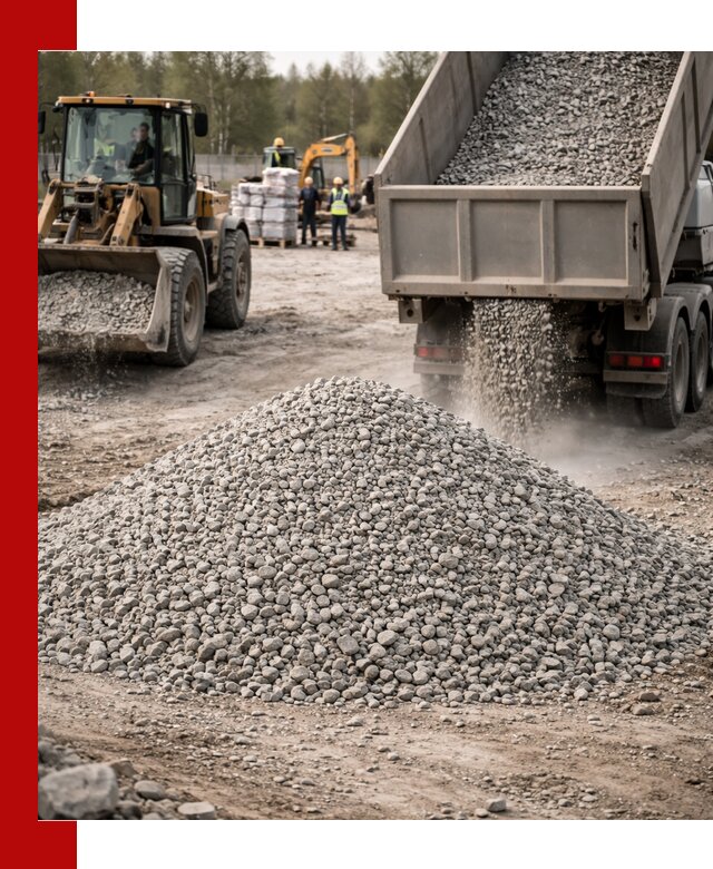 Вторичный щебень фракции 5-20 в Александрове — доставка и продажа крупнотоннажно