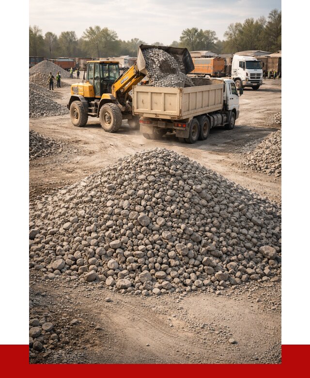 Вторичный щебень фракция 40-70 в Александрове от 1864 р, ПРОНЕРУДЛкн