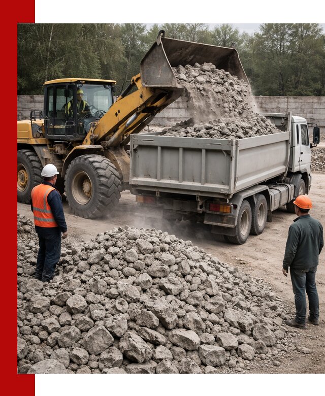 Вторичный щебень фракция 70–150 в Александрове с доставкой