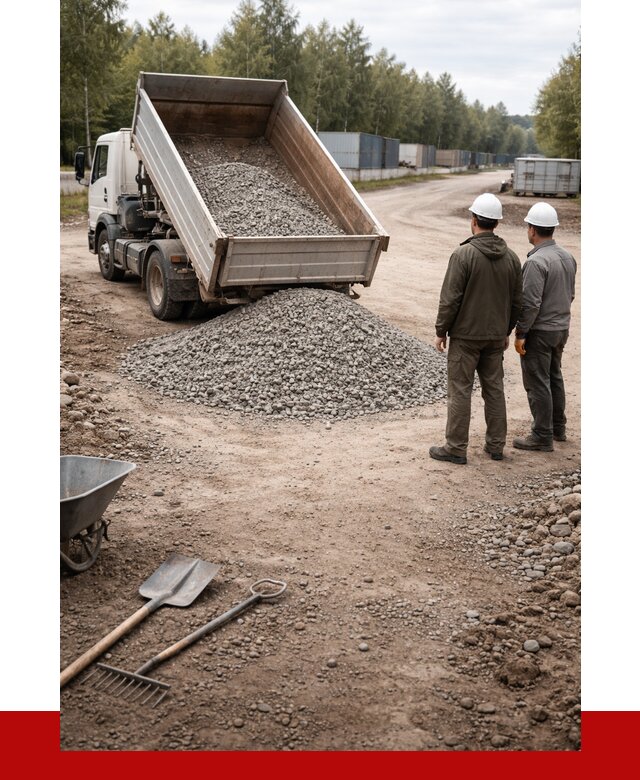 Бетонный щебень фракция 5-20 в Александрове от 3428 р., ПРОНЕРУДЛкн