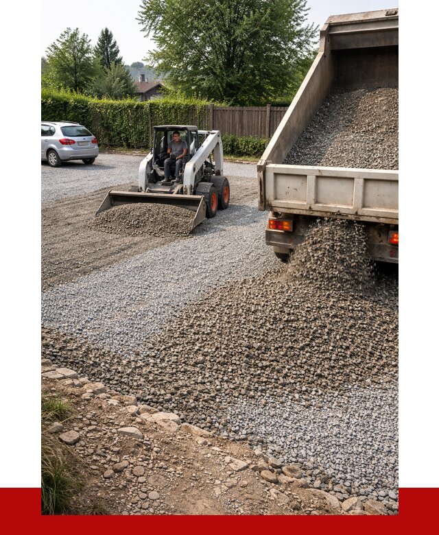 Щебень для парковки в Александрове с доставкой от 1285 р.| ПРОНЕРУДЛкн