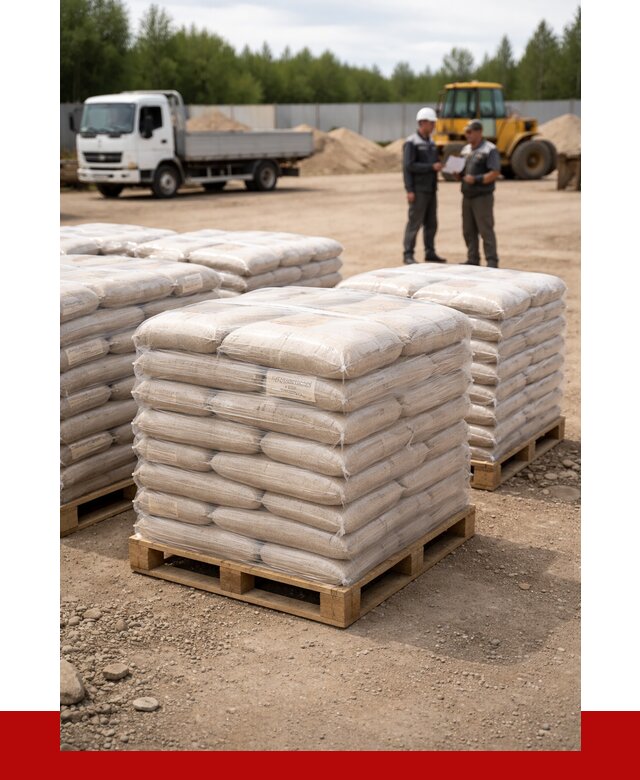 Карьерный песок в мешках в Александрове от 1285 р. - ПРОНЕРУДЛкн
