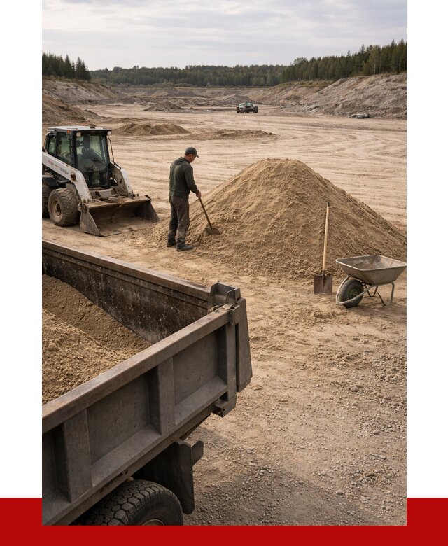 Карьерный песок среднезернистый в Александрове, от 2356 р. ПРОНЕРУДЛкн