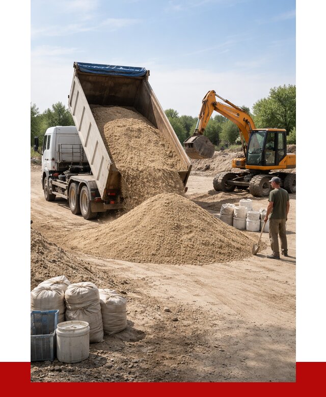 Купить речной песок в Александрове от 1285 р. за куб | ПРОНЕРУДЛкн