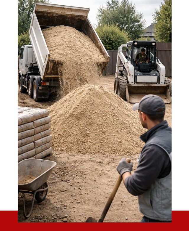 Мытый речной песок с доставкой в Александрове от 1553 р. | ПРОНЕРУДЛкн