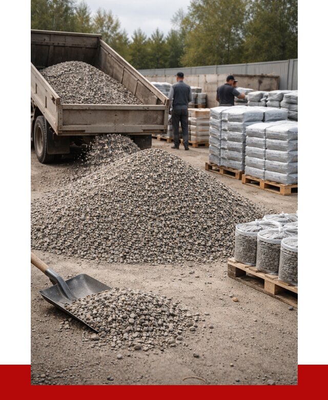 Гравий фракция 5-20 в Александрове купить от 2464 р. ПРОНЕРУДЛкн