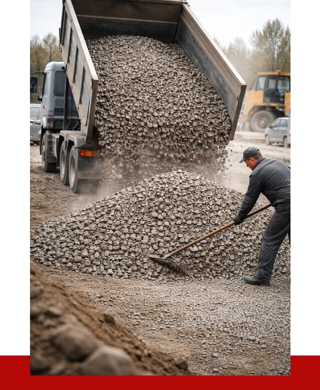 Гравий фракция 20-40 в Александрове от 2678 р. доставка | ПРОНЕРУДЛкн