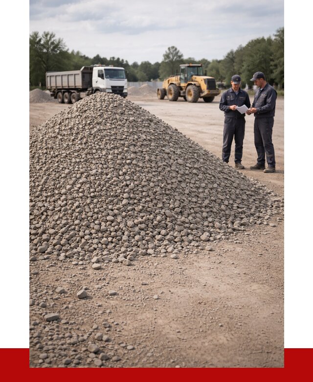 Купить гравий фракция 40-70 в Александрове от 1285 р. | ПРОНЕРУДЛкн