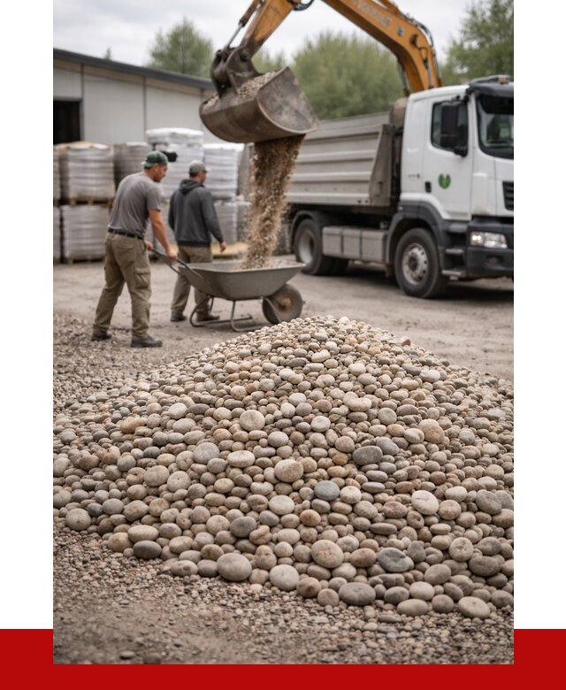 Галька декоративная в Александрове от 3428 р. за куб | ПРОНЕРУДЛкн