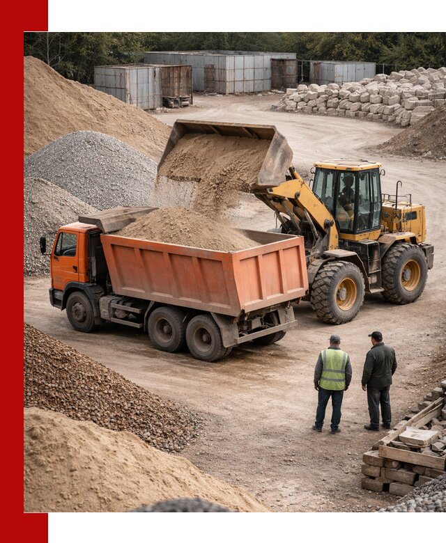 Доставка сыпучих смесей и смесей для стройки в Александрове