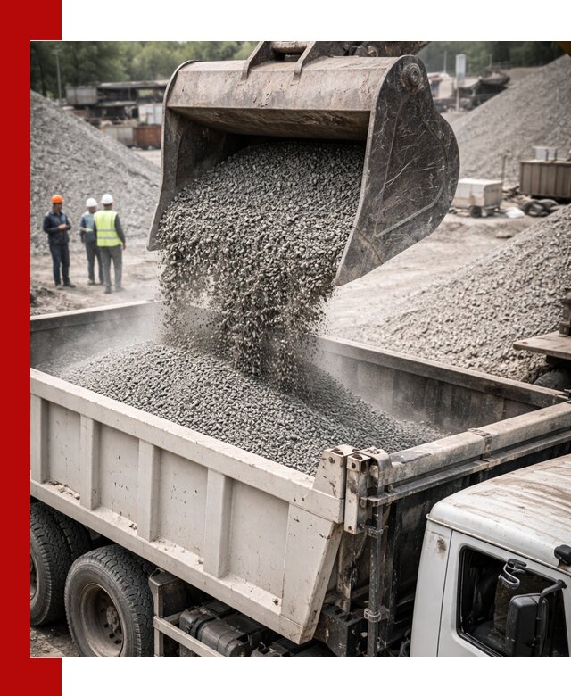 Отсев и крошка для строительства и дорожных работ в Александрове