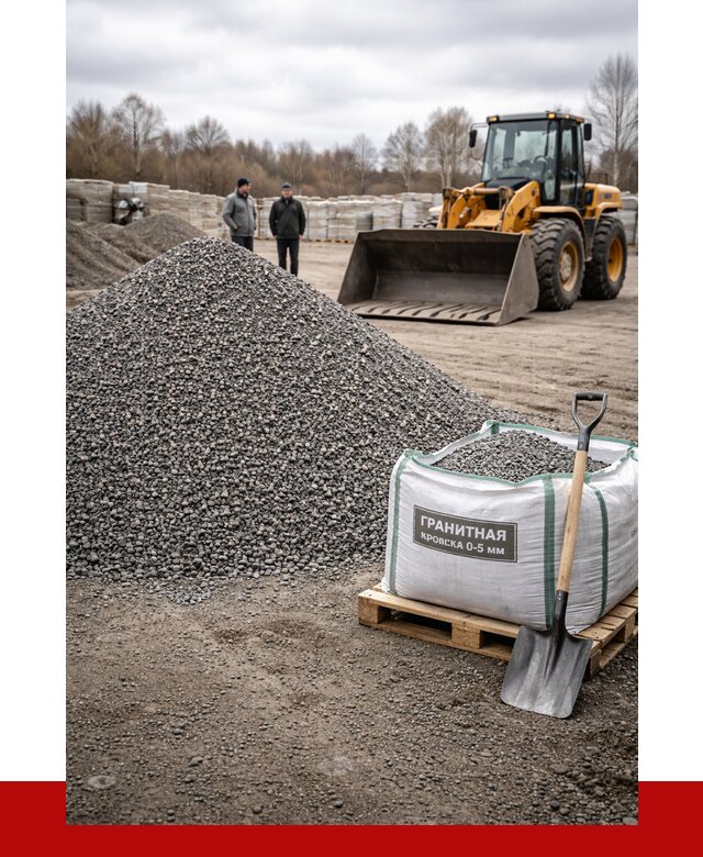 Купить гранитную крошку в Александрове от 5141 р. с доставкой | ПРОНЕРУДЛкн