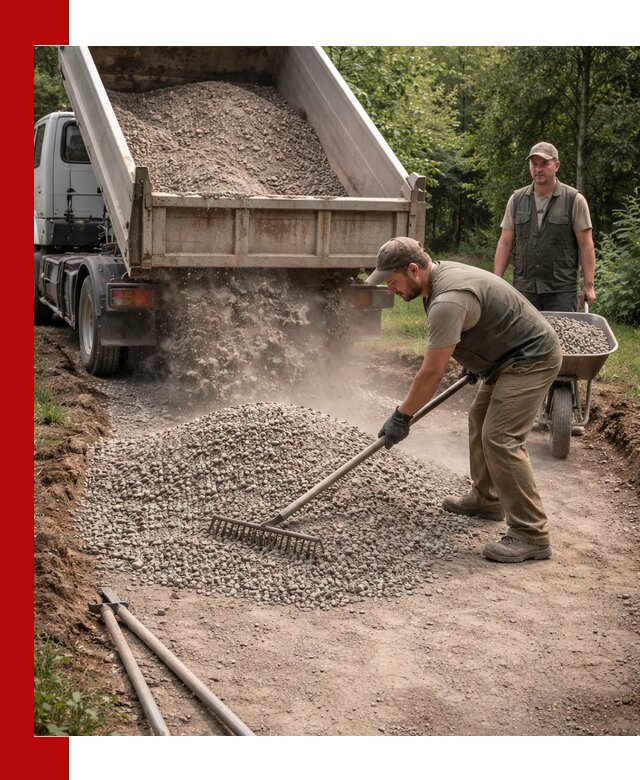Каменная крошка для дорожек с доставкой в Александрове