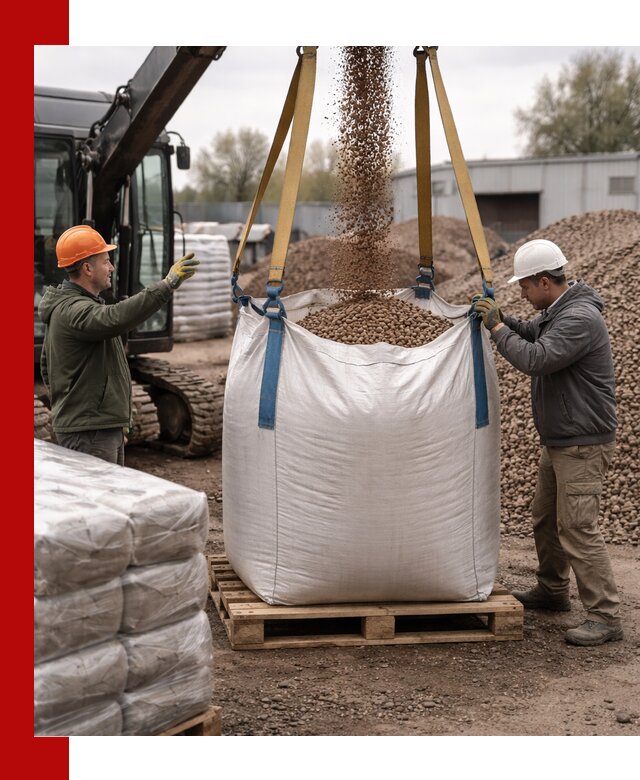 Керамзит в биг-бегах с доставкой в Александрове