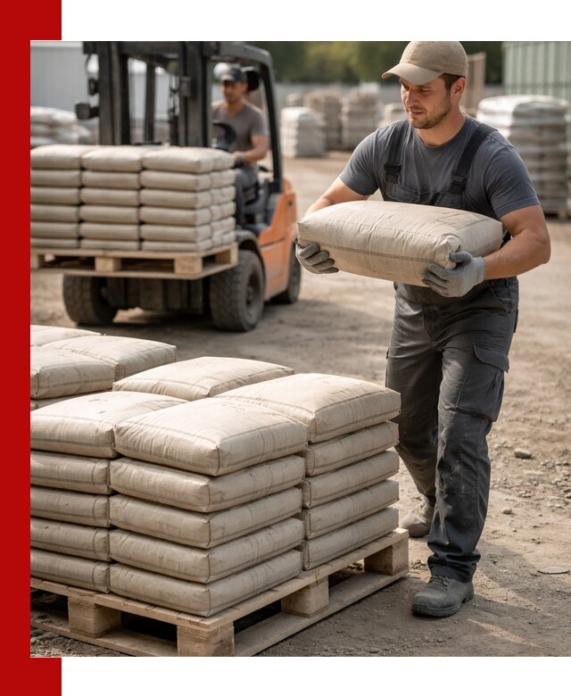 Доставка цемента в мешках оптом и в розницу в Александрове