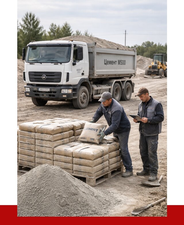 Купить цемент м500 с доставкой в Александрове от 5570 р. | ПРОНЕРУДЛкн