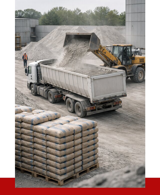 Купить цемент навалом в Александрове от 5891 р. с доставкой | ПРОНЕРУДЛкн