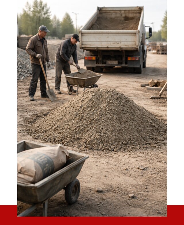 Цементно-песчаная смесь М150 в Александрове от 5034 р. | ПРОНЕРУДЛкн