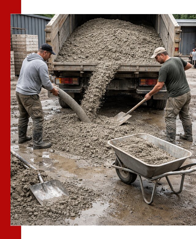 Цементно-песчаная смесь М150 доставка в Александрове