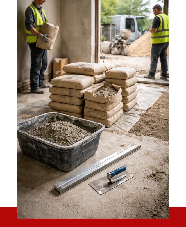 Купить сухую смесь для стяжки в Александрове от 4820 р. | ПРОНЕРУДЛкн