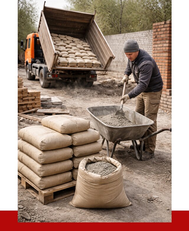 Купить сухую смесь для кладки в Александрове от 1285 р. | ПРОНЕРУДЛкн