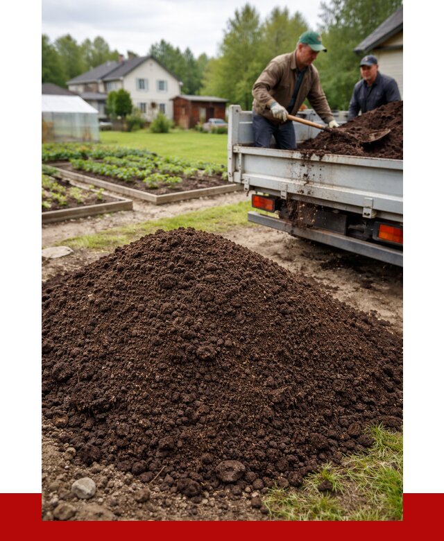 Плодородный грунт в Александрове с доставкой от 4499 р. | ПРОНЕРУДЛкн