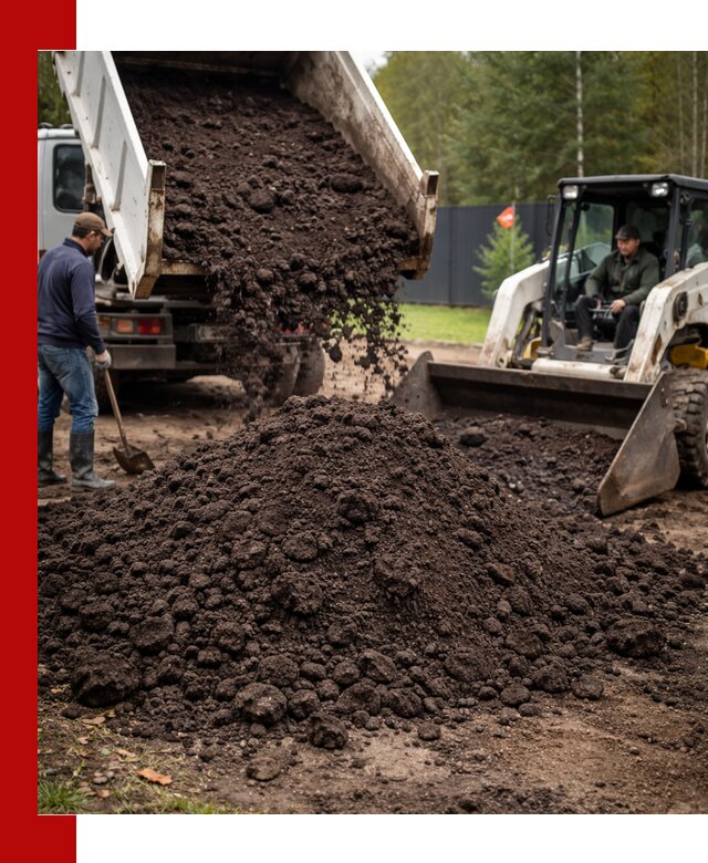 Плодородный грунт с доставкой в Александрове для садов и огородов
