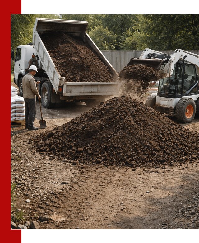 Доставка растительного грунта в Александрове от производителя оптом и в розницу