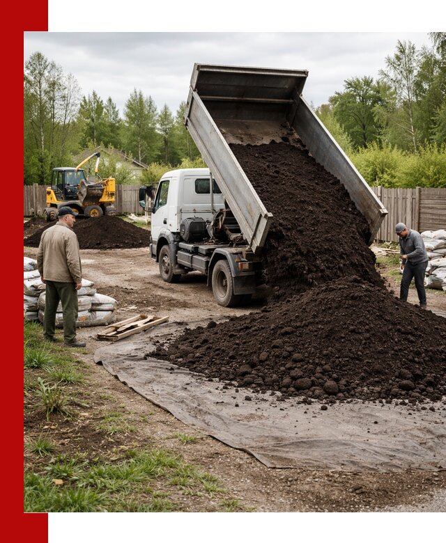 Доставка качественного почвогрунта в Александрове оптом и в розницу