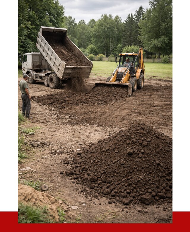 Грунт для выравнивания участка в Александрове от 1285 р. | ПРОНЕРУДЛкн