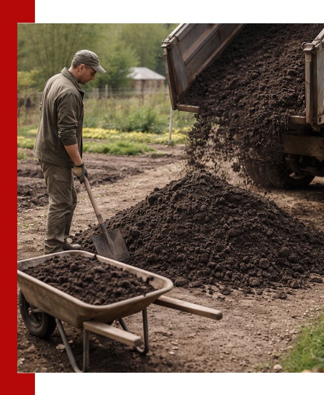 Доставка качественной земли для огорода в Александрове