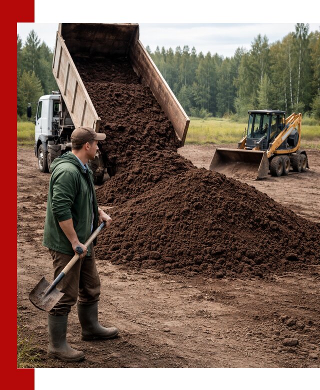 Купить верховой торф с доставкой в Александрове для садоводства и растений