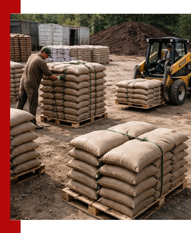 Доставка торфа в мешках по выгодным ценам в Александрове