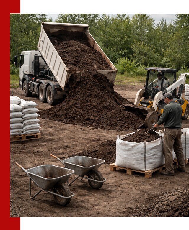 Доставка и продажа торфогрунта в Александрове оптом и в розницу