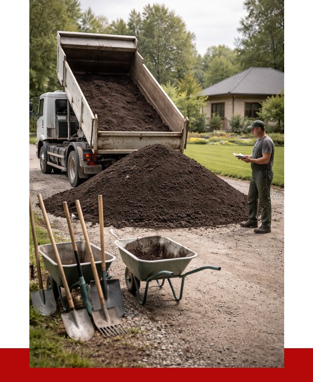Купить чернозем с доставкой в Александрове от 1928 р. | ПРОНЕРУДЛкн