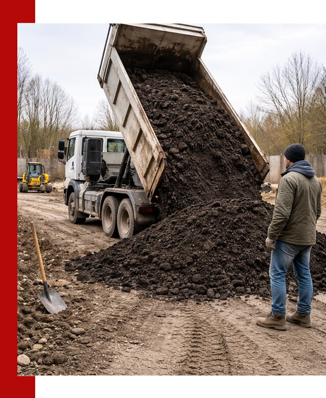 Доставка чернозема навалом в Александрове быстро и выгодно